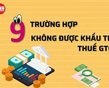 Vat Không Được Khấu Trừ